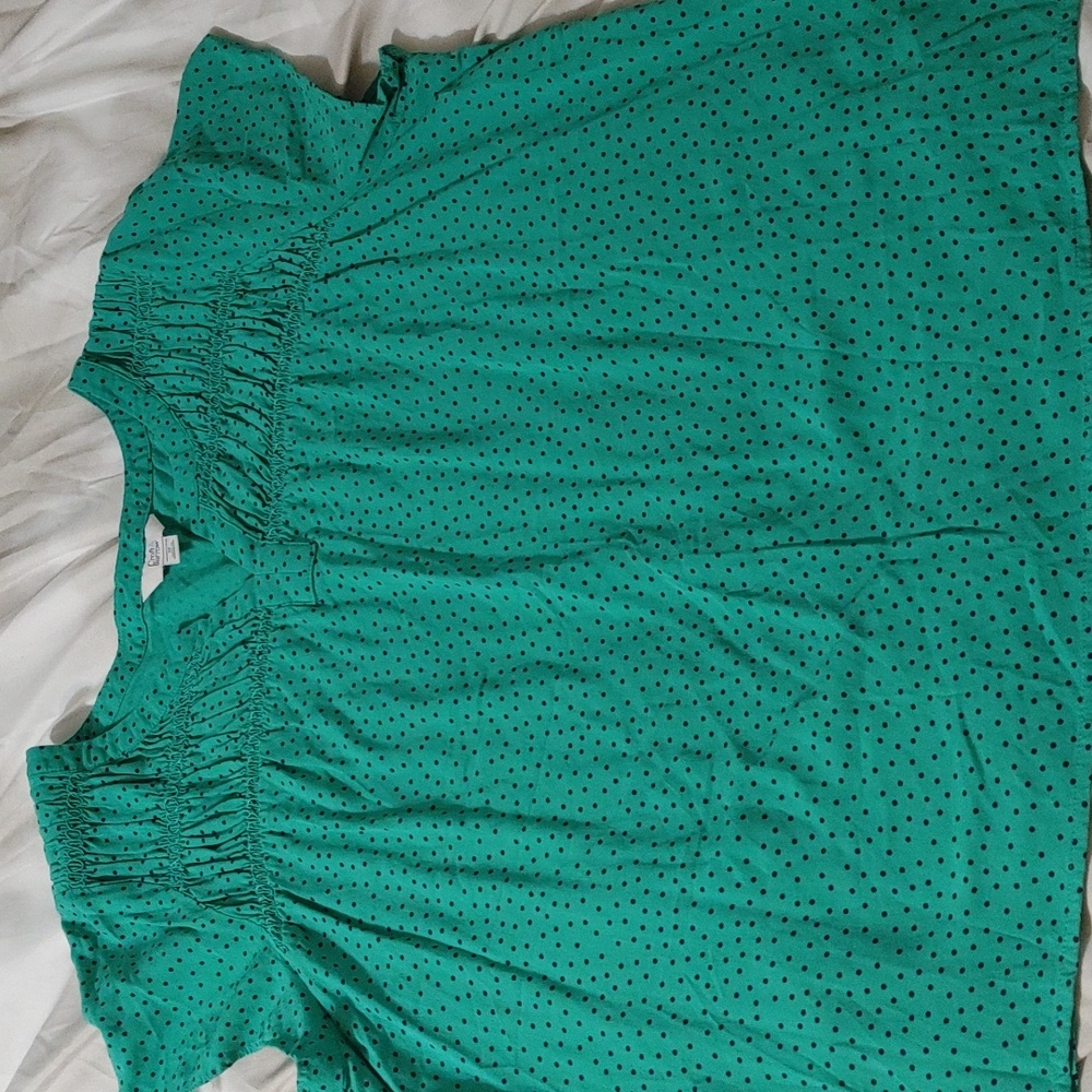 Bundle of three shirts size 1X. 1 NWOT and 2 Pre-owned. - Picture 6 of 7